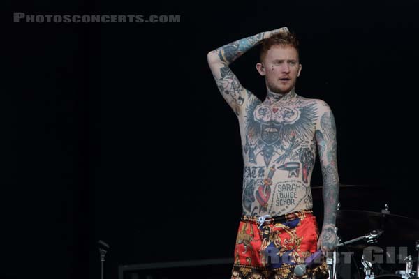 FRANK CARTER AND THE RATTLESNAKES - 2018-06-17 - BRETIGNY-SUR-ORGE - Base Aerienne 217 - Main Stage